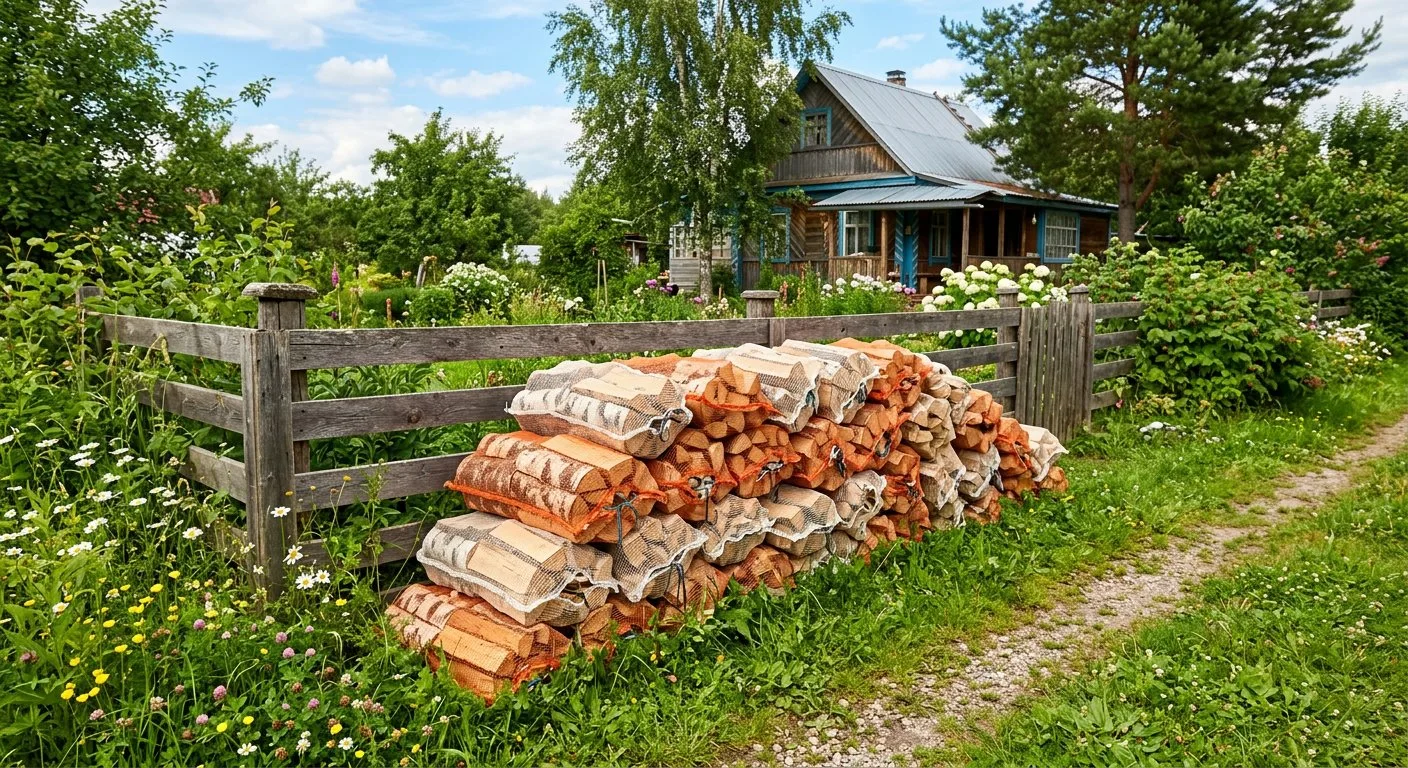 Дрова для дачи в Климовске